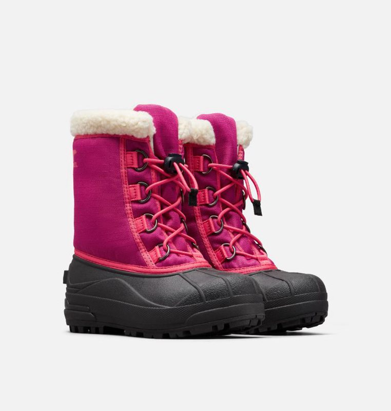 Kids Snow Boots Pink/Black - Sorel Youth Cumberland™ - 782614-NWV